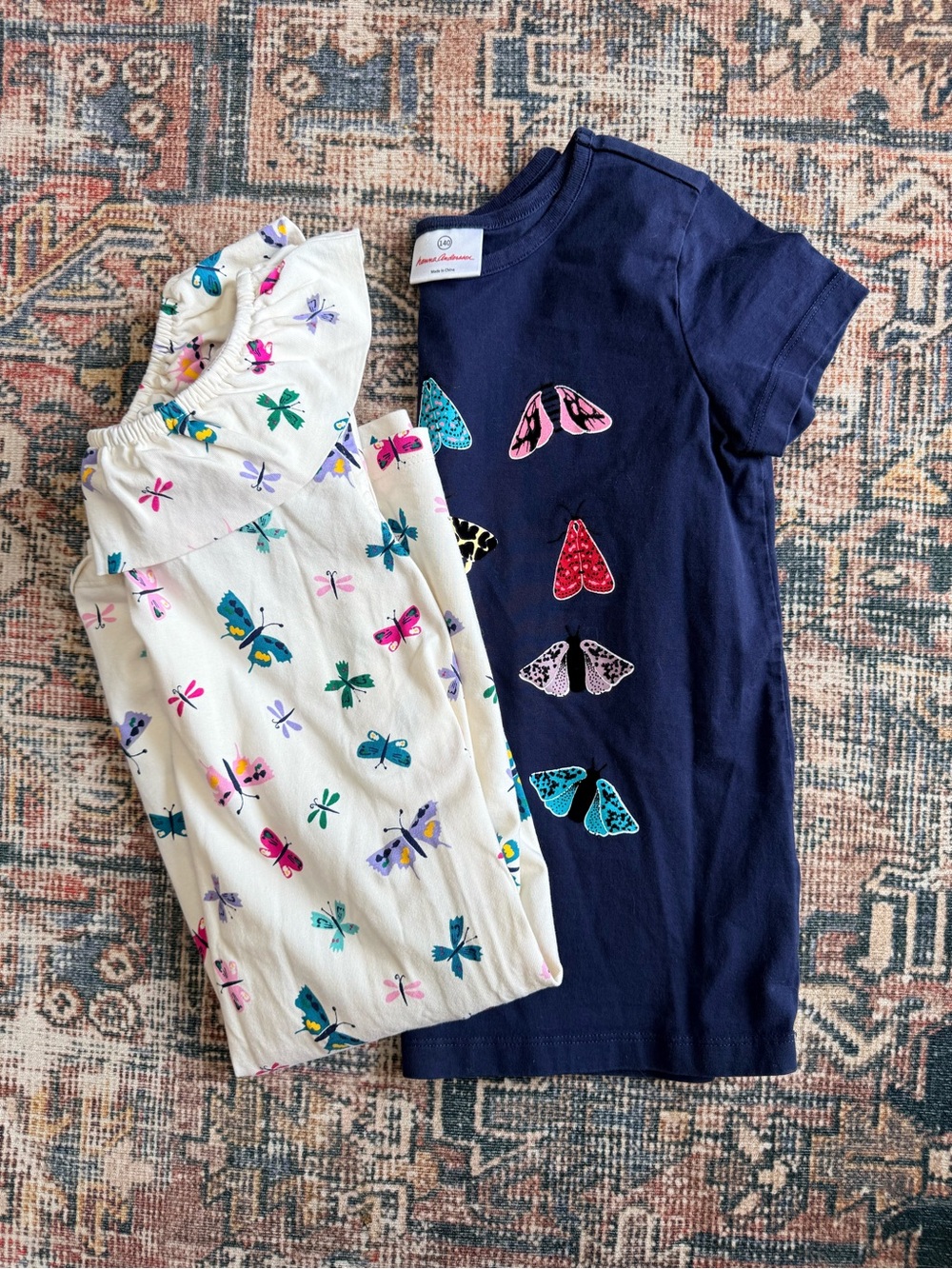Hanna Andersson Dress and Tshirt Lot - Size 10 Girls